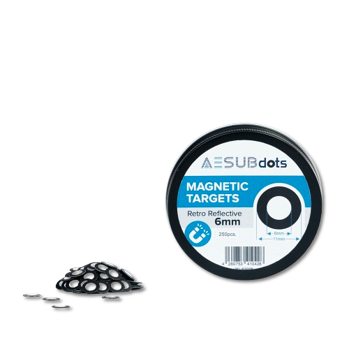AESUBdots HIGH RETRO magnetiniai 6 mm AESUBdots HIGH RETRO magnetiniai 6 mm