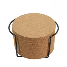 AlgoLaser apvalūs kamštiniai padėkliukai - 12vnt