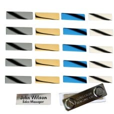 Creality Falcon Series Stainless Steel Name Badges – 20pcs