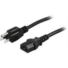 Deltaco Power Cable - 2m - US 
