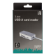 Deltaco USB 3.1 Card Reader - 3-slot