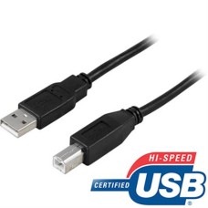 Deltaco USB laidas - 1m - A-B
