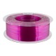 3D plastikas EasyPrint PET-G 1.75 mm 1 kg - Transparent Purple