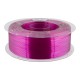 3D plastikas EasyPrint PET-G 1.75 mm 1 kg - Transparent Purple