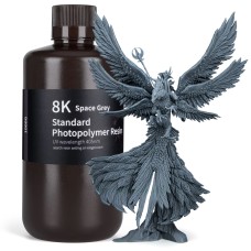 Elegoo Standard 8K Resin 1kg - Space Grey