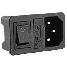 Power Inlet Socket - IEC320 - C14 - 15A - 250V