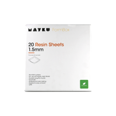 Mayku dervos lakštai (LDPE lakštai) 20 vnt, 1.5mm 