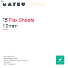 Mayku FormBox Flex Sheets 1.0mm - 15 pcs