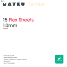 Mayku FormBox Flex Sheets 1.0mm - 15 pcs