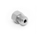 Micro Swiss - MK8 0.40mm Plated A2 Tool Steel Wear Resistant Nozzle (MakerBot, CraftBot, Creality CR10, Tevo Tornado)