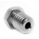 Micro Swiss Plated Wear Resistant nozzle for Wanhao i3 Mini/MP Select Mini/Mini Delta/ProFab Mini/Malyan M200/PrimaCreator P120 - 0.3mm