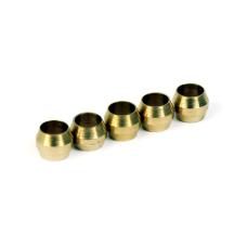 Micro Swiss atsarginiai 4mm žalvariniai suspaudimo tarpikliai - 5 vnt