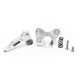 Micro Swiss CNC Machined Lever and Extruder Plate for Dual Extruders 