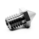 Micro Swiss Brass Plated Wear Resistant Nozzle for Flashforge Creator Pro 3 - 0.30mm