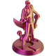 Panchroma PLA DUAL SILK plastic - Aubergine Lime-Magenta