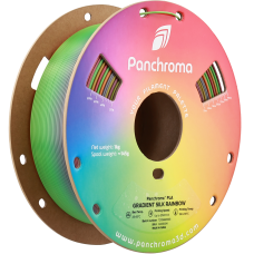 Panchroma PLA gradient Silk plastikas - Rainbow