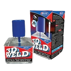 DELUXE MATERIALS 3D printed parts adhesive