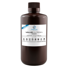 PrimaCreator Value Tough (kaip ABS) vandeniu plaunama UV derva 1000 ml - White