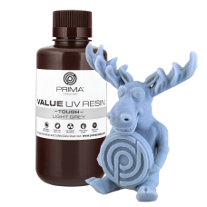 PrimaCreator Value Tough UV Resin (ABS Like) - 500ml - Light Grey