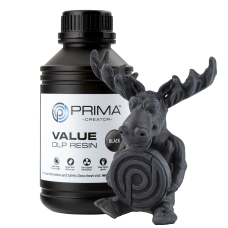 PrimaCreator Value UV/DLP derva - 500ml - Juoda