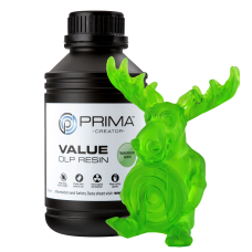 PrimaCreator Value UV/DLP Resin - 500ml - Transparent Green