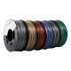 PrimaSelect PLA - 1.75mm - 6 x 250g - Metallic Pack (raudonas, žalias, mėlynas, sidabrinis, auksinis, pilkas)