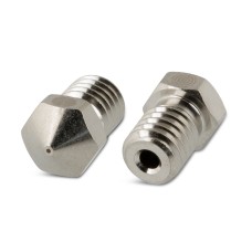 RepRap M6 Nickel Plated Copper Nozzle 0.4mm - 1.75mm - 1 pcs