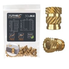Ruthex M4 srieginis įdėklas – Rx-M4x8.1 - 50 vnt