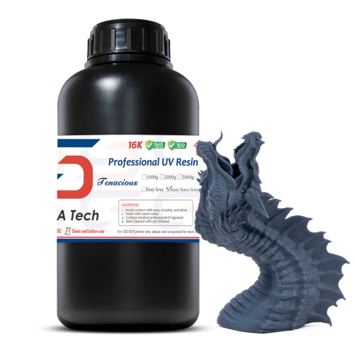 Siraya Tech - Tenacious Easy Navy Grey - 1KG Resin Siraya Tech - Tenacious Easy Navy Grey - 1KG Resin