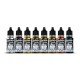 Vallejo Model Color set Metallic (8) Vallejo Model Color set Metallic (8)