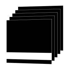xTool 1.3mm Laser Engraving Two-Tone Plastic Sheet (5pcs)