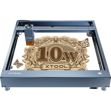xTool D1 Pro 10W - didelio tikslumo diodinės DIY lazerinės graviravimo ir pjovimo staklės