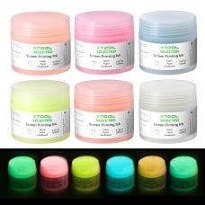 xTool Glow in The Dark Color Screen Printing Ink Set – 6 Colors
