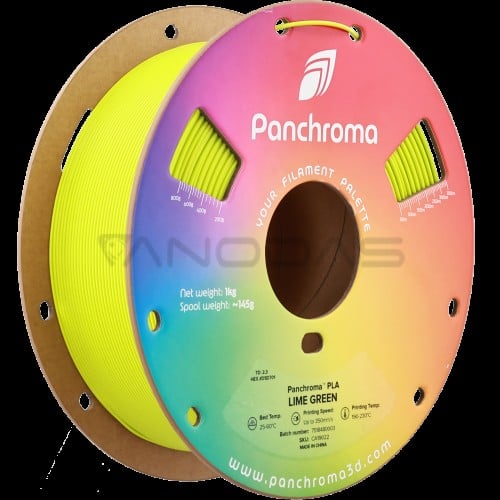Panchroma PLA 1.75mm 1kg - Lime Green  Panchroma PLA 1.75mm 1kg - Lime Green