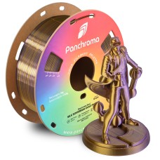Panchroma PLA DUAL SILK plastikas - Sovereign Gold-Purple