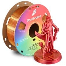 Panchroma PLA DUAL SILK plastikas - Sunset Gold-Red
