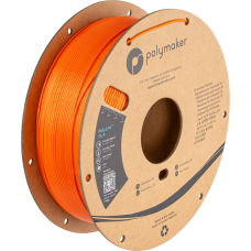 Polymaker PolyLite PLA - 1.75mm - 1kg - Silk Oranžinis