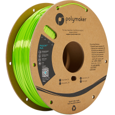 Polymaker PolyLite PLA - 1kg - 1.75mm - Silk Lime
