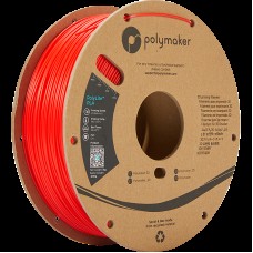 Polymaker PolyLite PLA - 1kg - 1.75mm - Raudonas