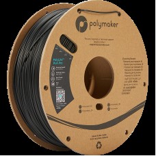 Polymaker PolyLite PLA PRO - 1kg - 1.75mm - Juodas