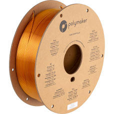 Polymaker PolyLite Silk PLA Dual Color - 1.75mm - 1kg - Sunset Gold-Red