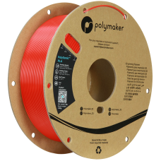 Polymaker PolySonic High Speed PLA 1.75 mm 1 kg - Raudonas