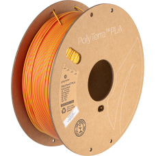 Polymaker Polyterra PLA Dual Color - 1.75mm - 1kg - Sunrise (raudonas-geltonas)