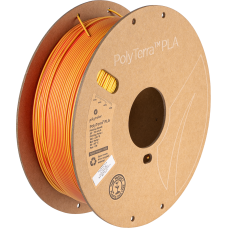 Polymaker Polyterra PLA Dual Color - 1.75mm - 1kg - Sunrise (raudonas-geltonas)