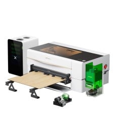 xTool P2S 55W CO2 + xTool F1 Fiber ir diodinės dviejų šaltinių lazerinės graviravimo staklės - All-In-One rinkinys