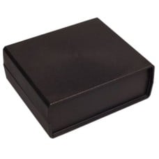 Plastic box Kradex Z4A black 139x159x59mm