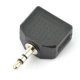 Adapteris 3.5mm kištukas - 2 lizdai