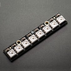 Adafruit NeoPixel Diodų juostelė - RGB LED 8xWS2812 5050