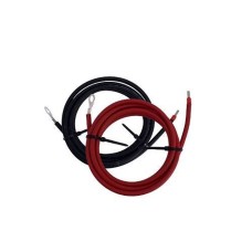 Battery Cables 2x2m - 4mm