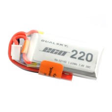 Battery Li-Pol Dualsky 220mAh 30C 2S 7.4V